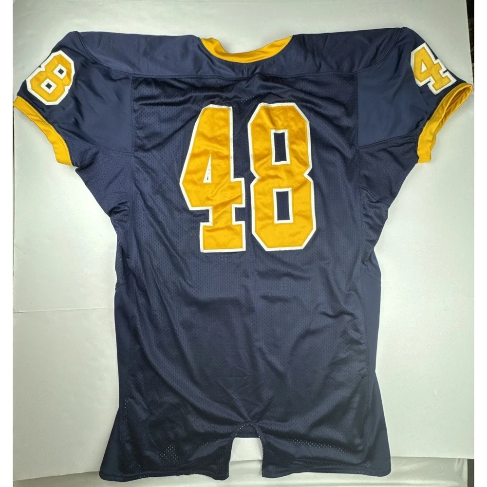 Nike Mens Football‎ Jersey XXL Navy Blue Gators 48 Mesh Athletic Team Training